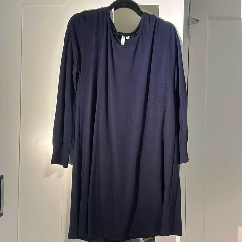 Cable & Gauge Long Sleeve Dress